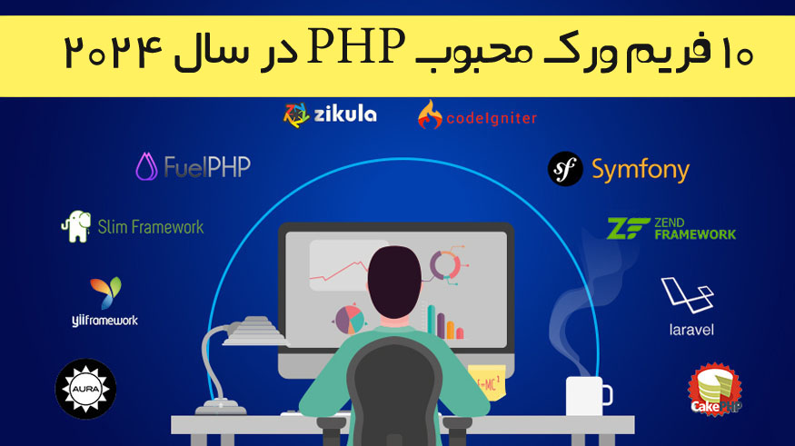 10 فریم ورک محبوب و برتر PHP در سال 2024